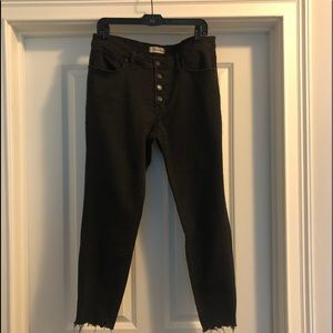 Madewell Petite 9” high-rise skinny 32P